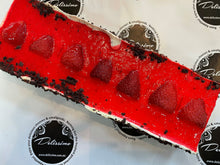 Load image into Gallery viewer, STRAWBERRY CHOC COINTREAU LOG