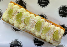 Load image into Gallery viewer, LIME COCONUT TEA CAKE LOG