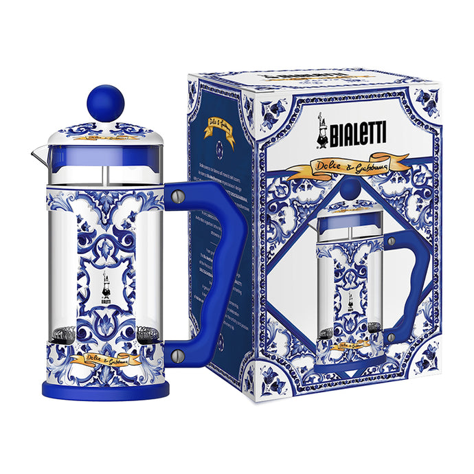 DOLCE & GABBANA FRENCH COFFEE PRESS 350ml Blu Med