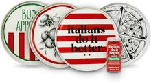 Load image into Gallery viewer, Italians Do It Better Pizza Plates

