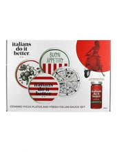 Load image into Gallery viewer, Italians Do It Better Pizza Plates
