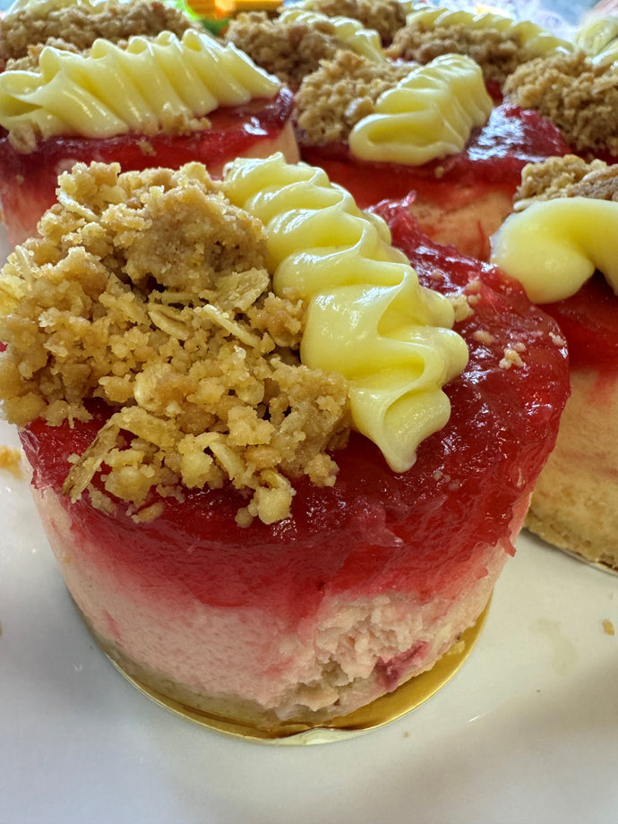 LEMON RHUBARB CRUMBLE