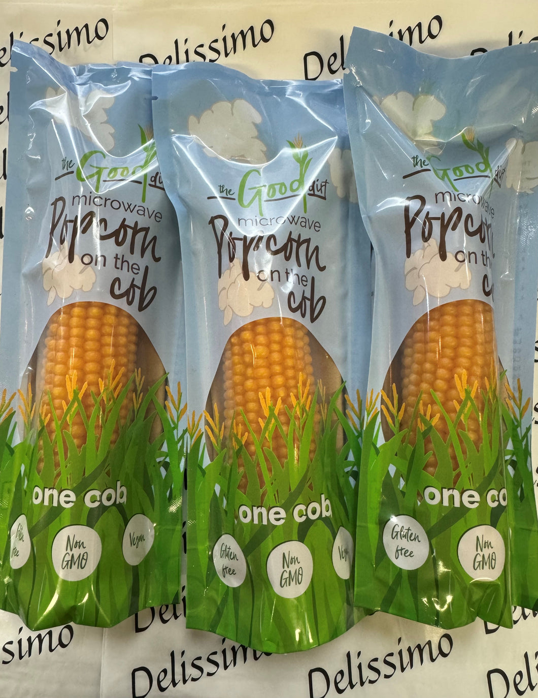 THE GOOD DIRT MICROWAVABLE POPCORN COB