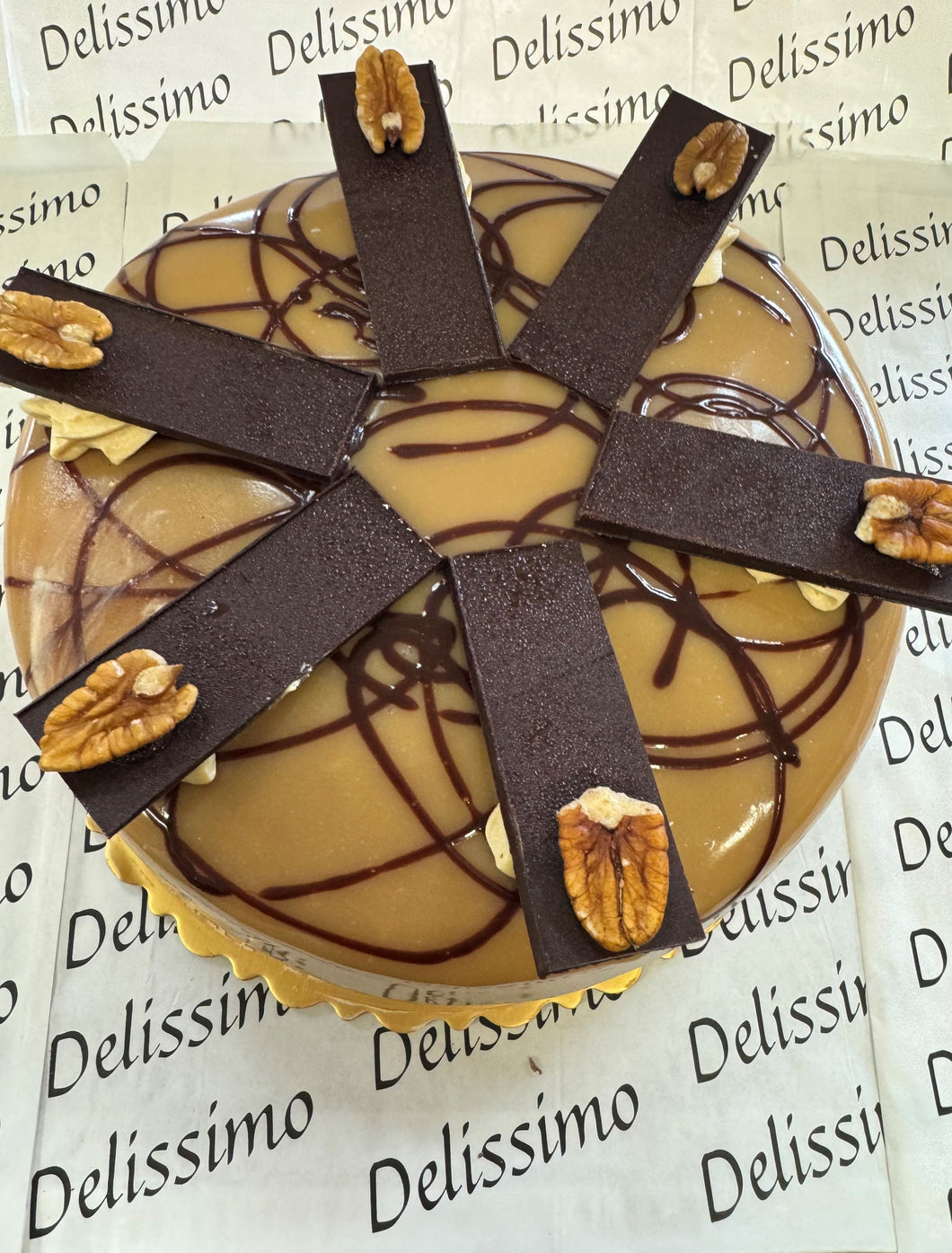 COFFEE PECAN BRITTLE GATEAUX