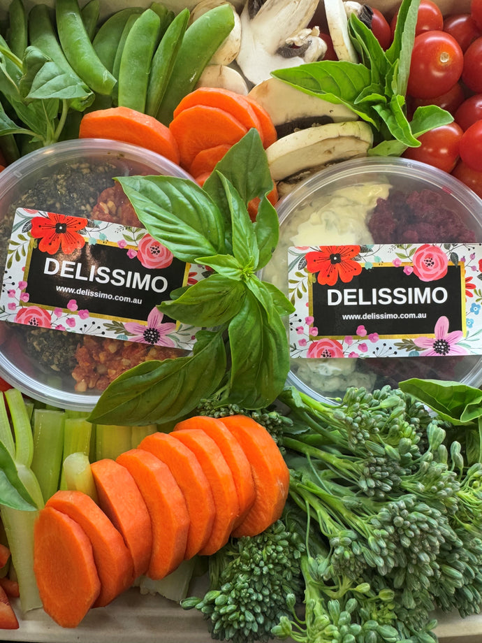 HEALTHY VEG DIP PLATTER