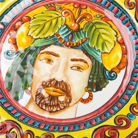 BACI MILANO BAROQUE SERVING PLATE 28cm