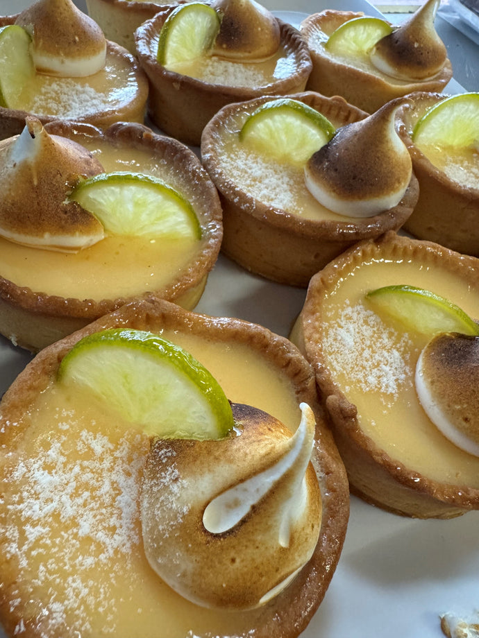 ZESTY LIME TART