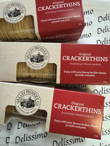 VALLEY PRODUCE  ORIGINAL CRACKERTHINS 100g