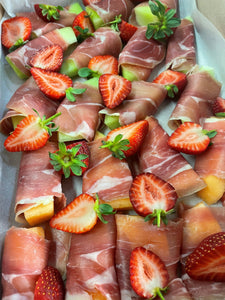 PROSCIUTTO MELON WRAPS