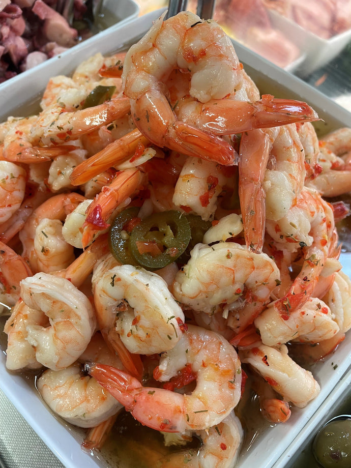 DELISSIMO MARINATED FREO PRAWNS 100 grams