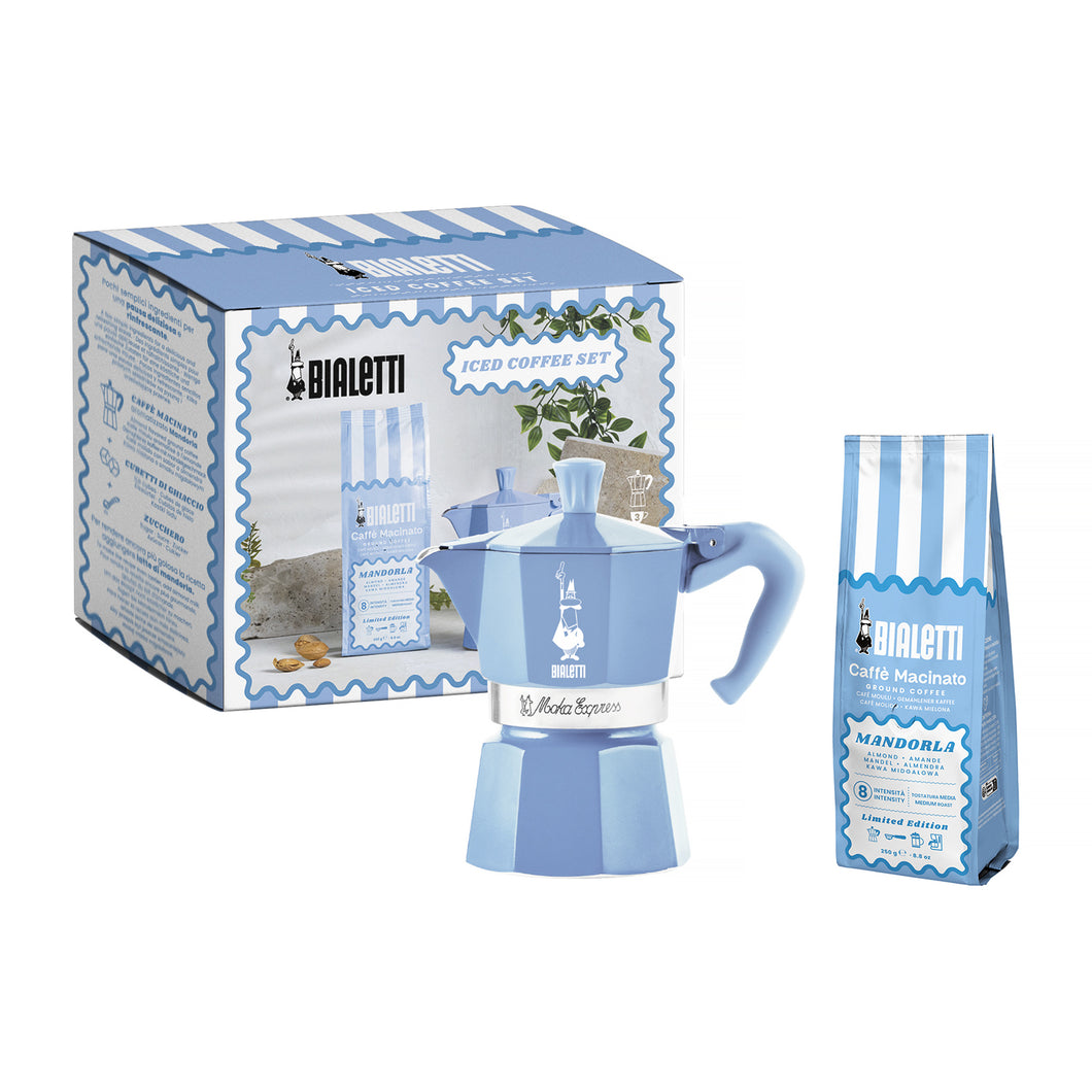 BIALETTI CAFFE MACINATO ICED COFFEE GIFT SET
