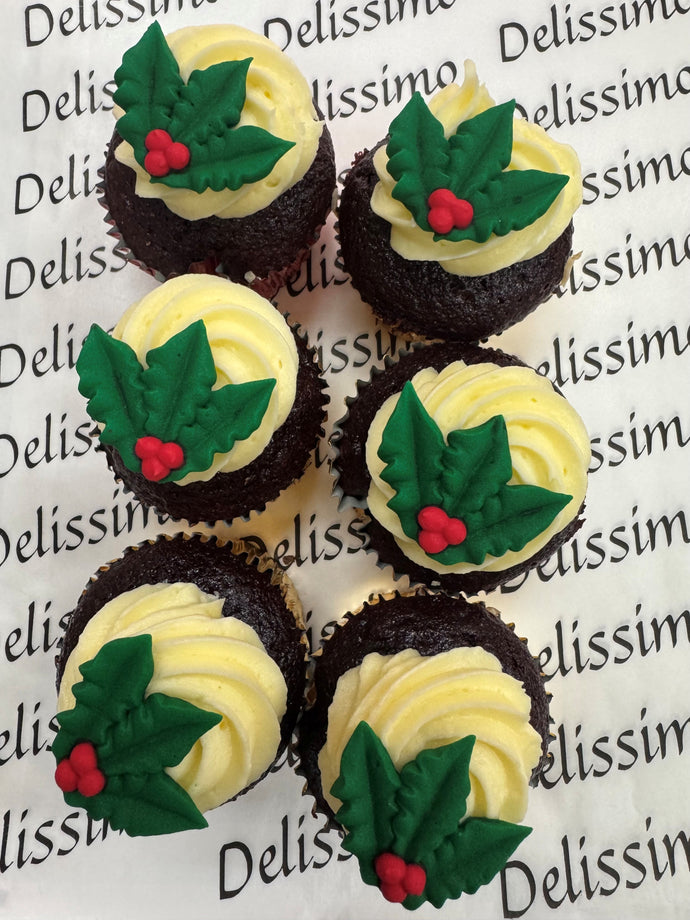 CHRISTMAS RED VELVET CUPCAKES GIFT PACK