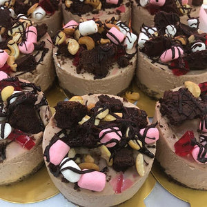 ROCKY ROAD CHEESECAKE