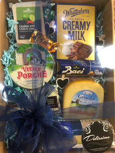 HE'S MY CHOCOLATE & CHEESE HAMPER