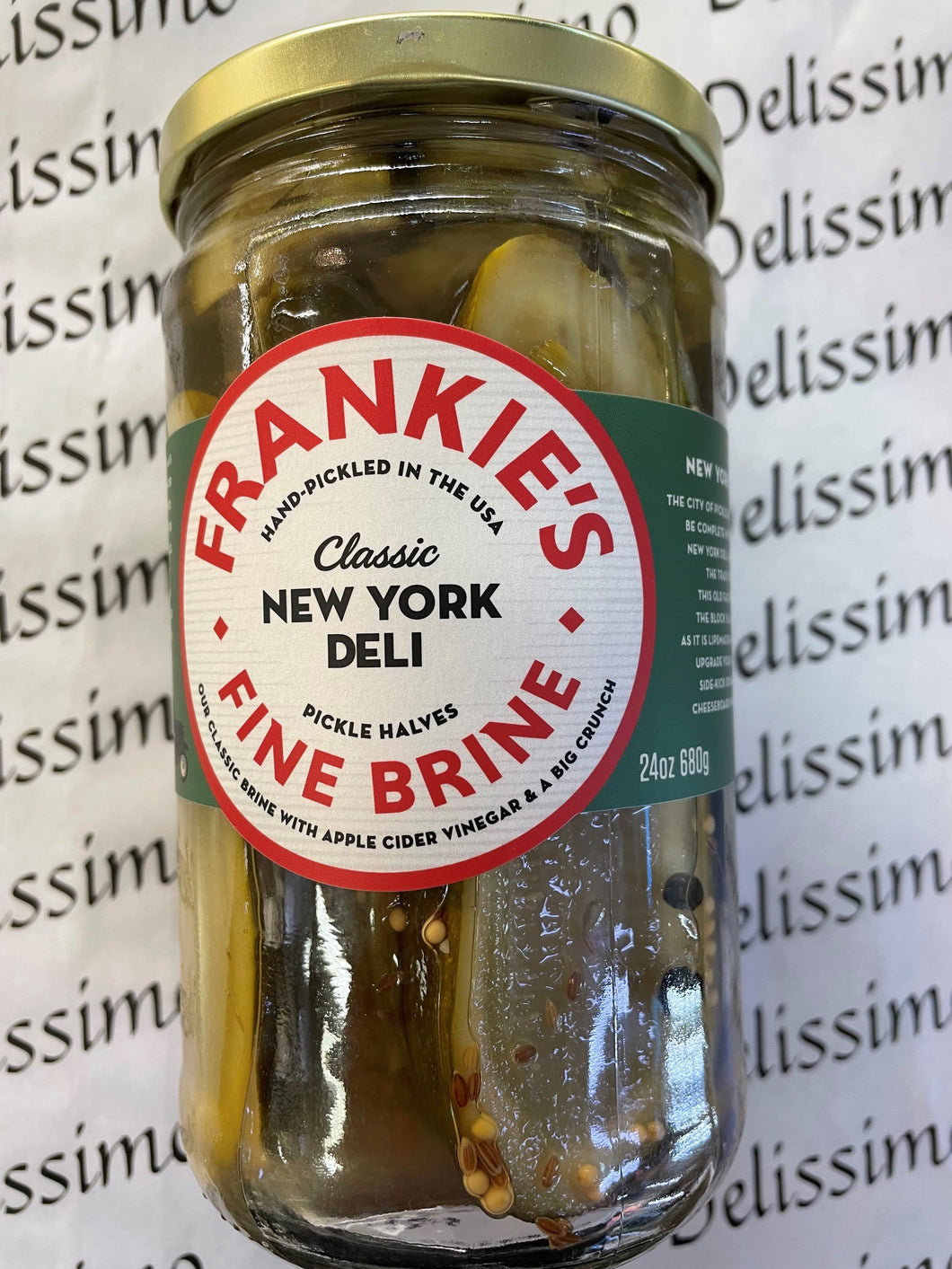 FRANKIE'S NEW YORK DELI PICKLE 680g