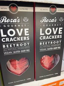 ROZA'S GOURMET CRACKERS 120g
