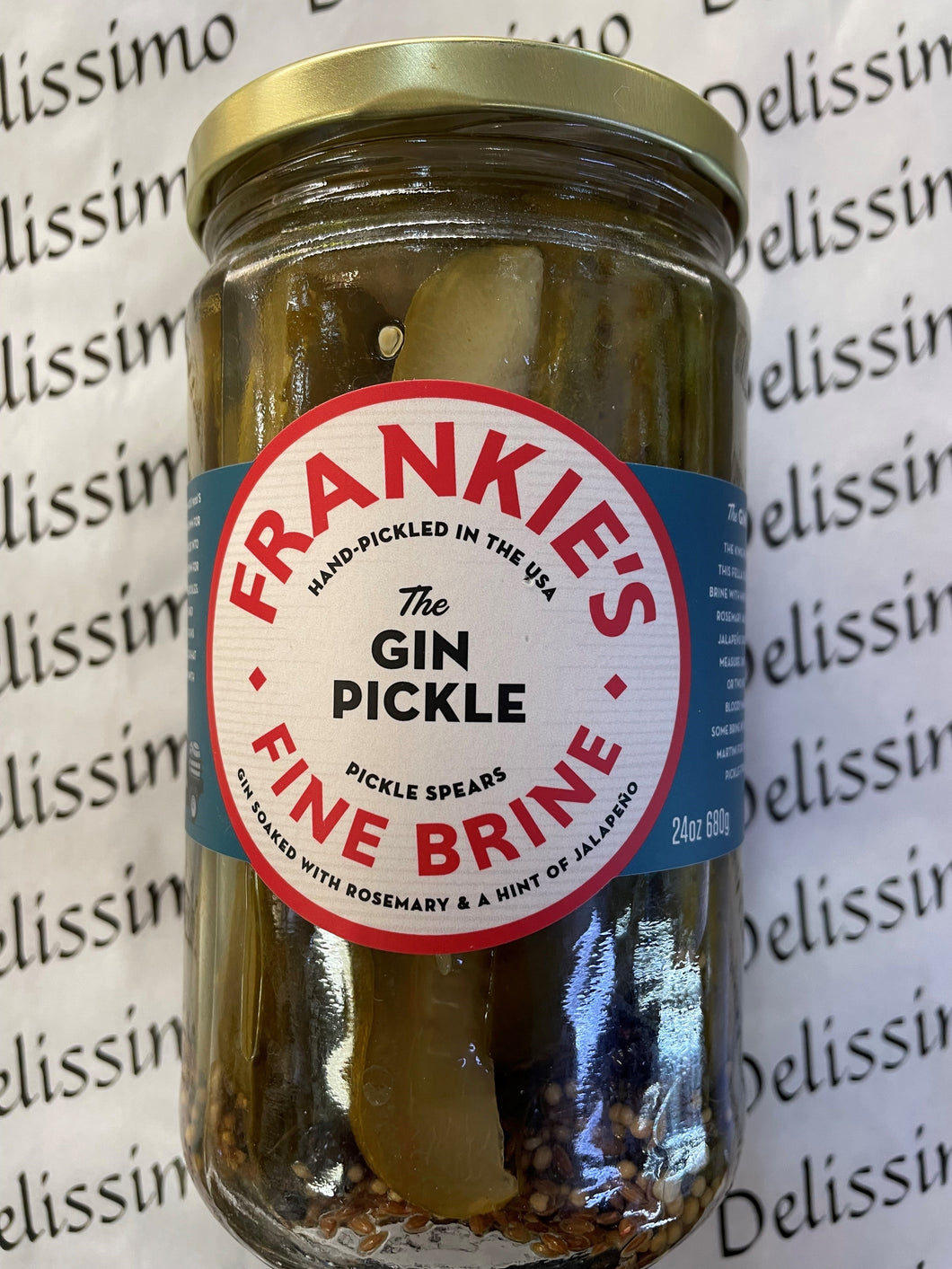 FRANKIE'S GIN PICKLE 680g