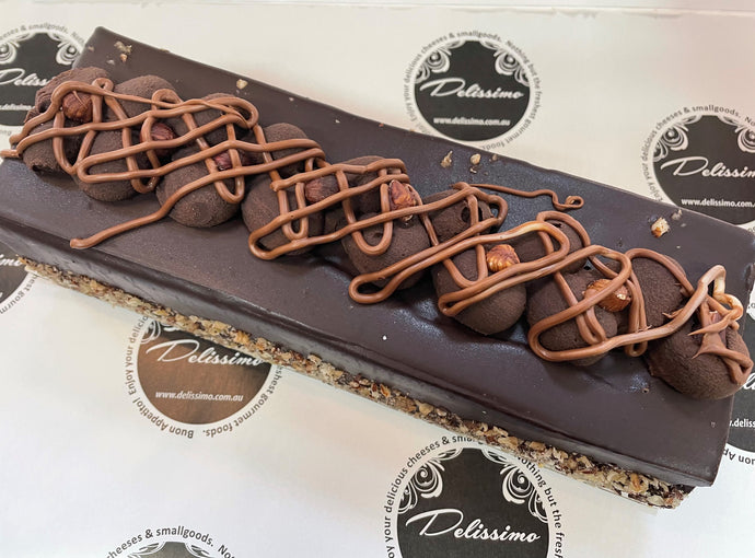 BACI HAZELNUT CHOCOLATE LOG