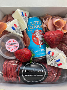 BEER, CHARCUTERIE & CHEESE GIFT BOX FOR HIM
